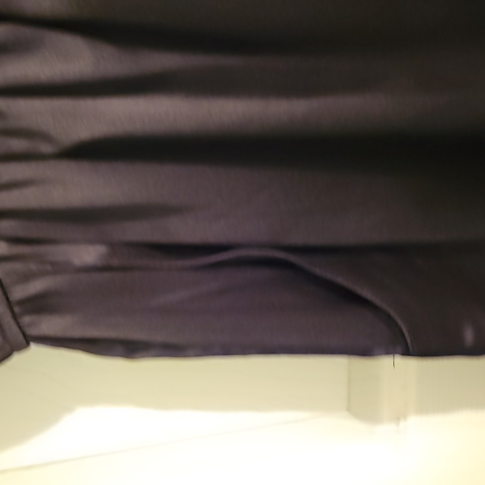 Black Silk Dress - Picture 2 of 4
